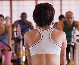 Séance de fitness en groupe