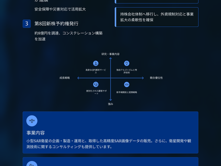 QPS研究所(5595)決算&成長戦略まとめ|小型SAR衛星で挑む“準リアルタイム”宇宙ビジネス
