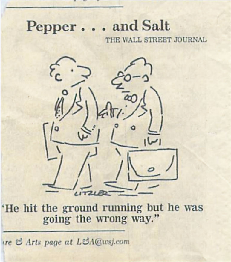 Working harder doesn’t help if you’re headed the wrong way.