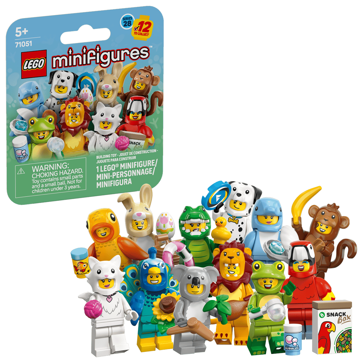 LEGO 71051 Minifigures Animals Series 28 NEW Sealed Mystery Box Retiring