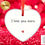 Thumbnail: “I Love You More" - Heart Design 5cm Pendant with Red Ribbon - Elegant & Classic