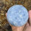 Thumbnail: Kyanite Sphere - UV Reactive Marbled Blue & Pink, 5.08cm-8.0cm Polished Specimen