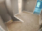Fleck frieze carpet on stairs and upstairs landing in Blairsville, Georgia