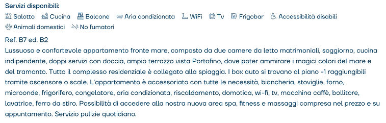 appartamento on the sea