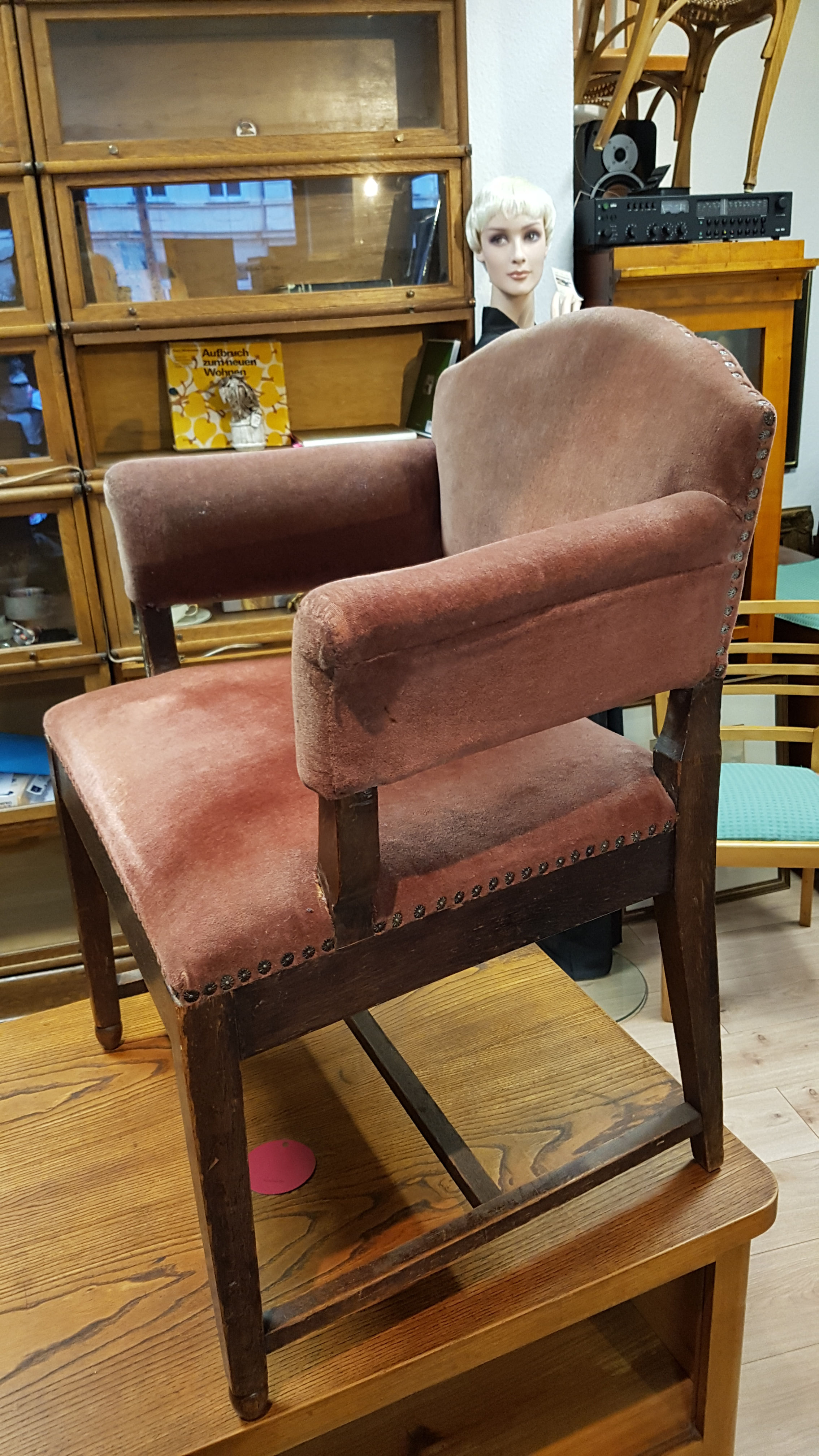 Jugendstil Armlehnstuhl DWH | Karl Bertsch