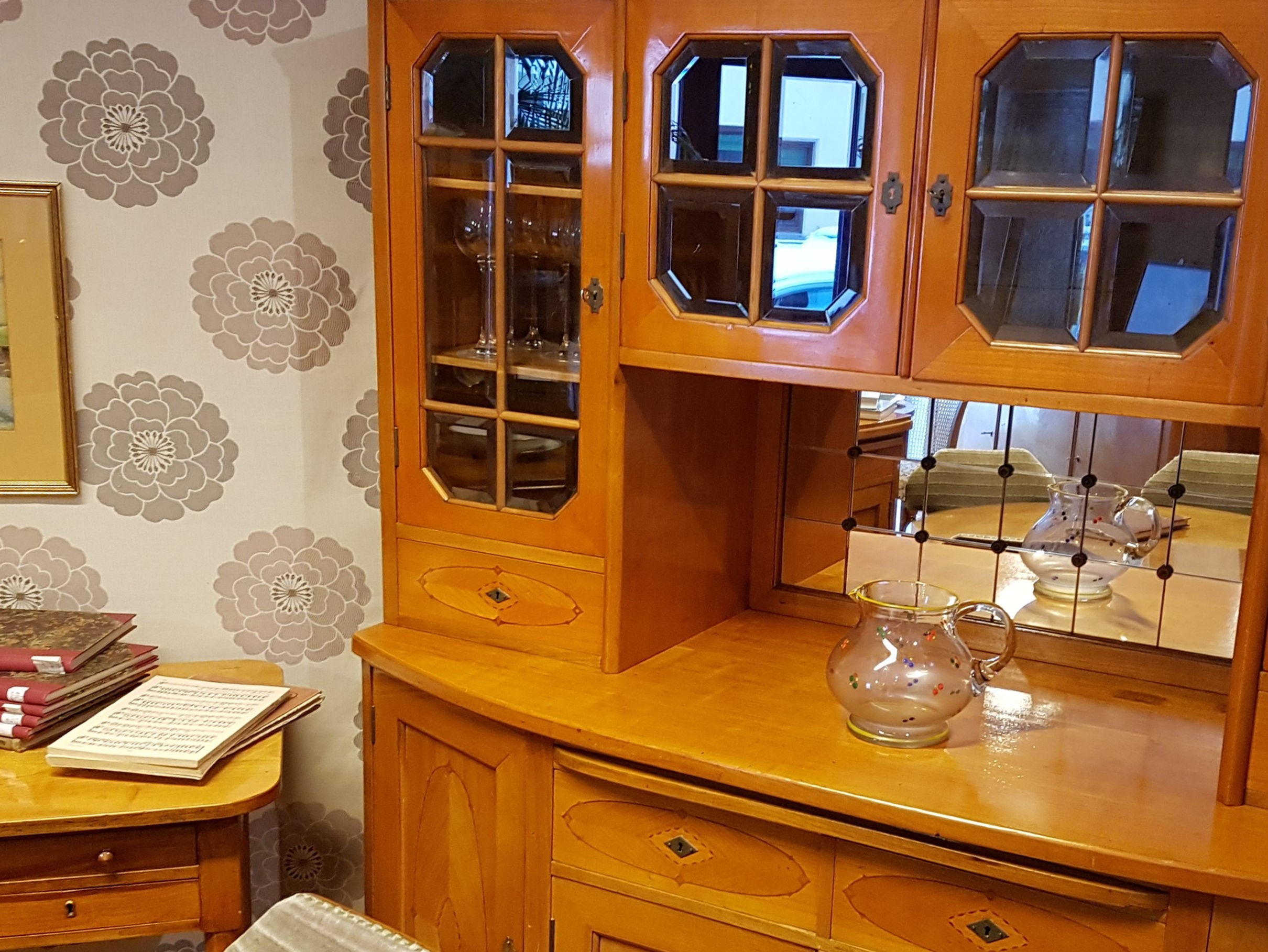 JUGENDSTIL-SALON qualitätsvoll-luxeriöses Wohn- Speisezimmer