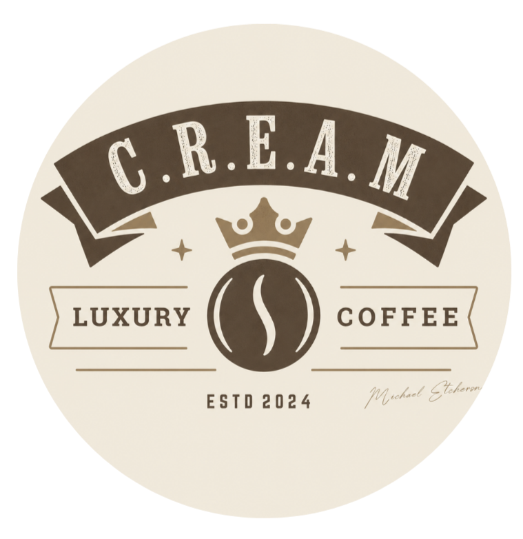 CREAM Luxury Coffee logo