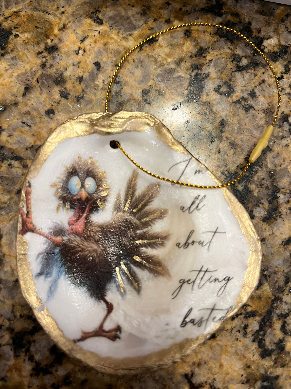 Thumbnail: Turkey Oyster Ornament Set