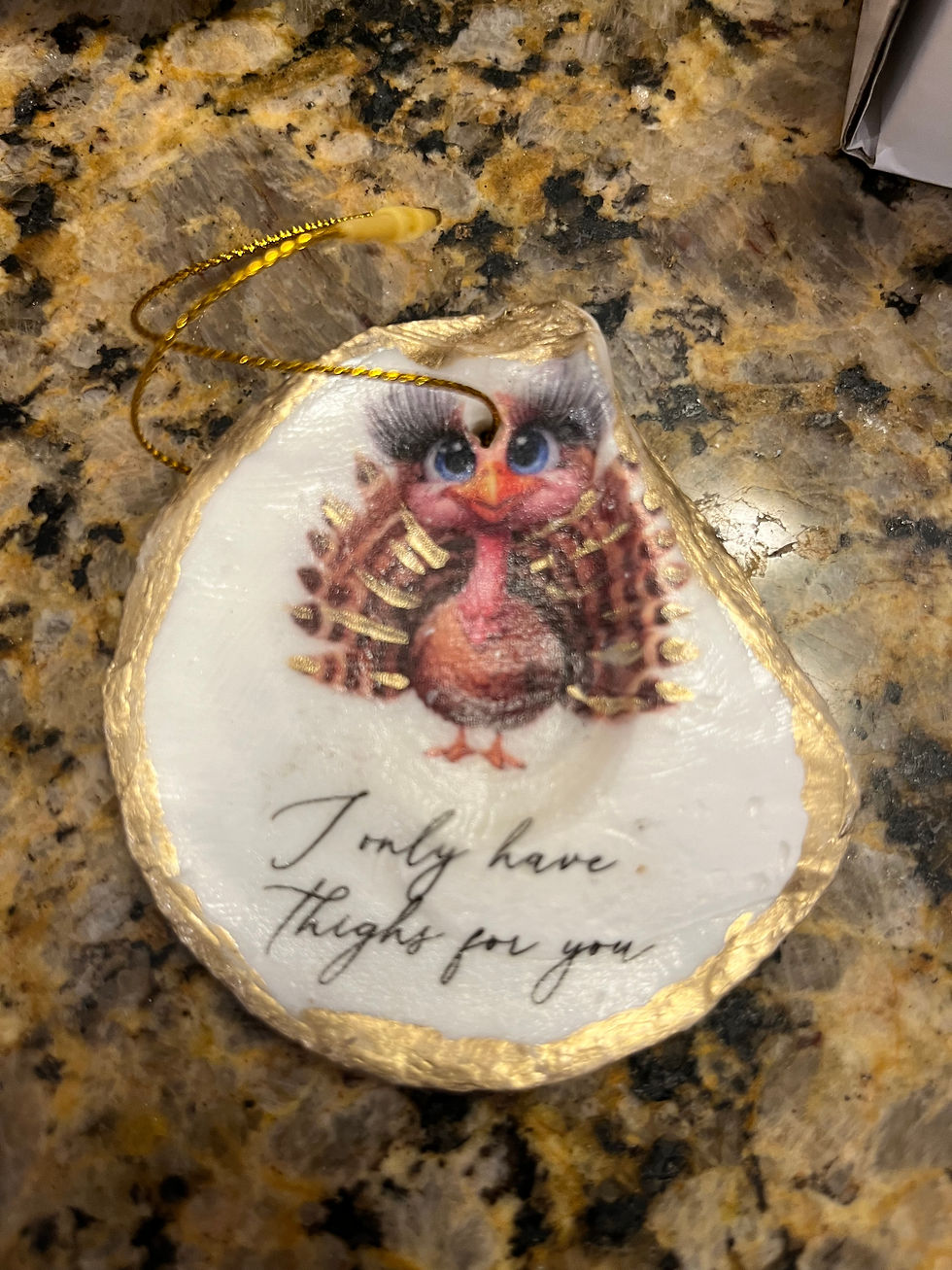 Thumbnail: Turkey Oyster Ornament Set