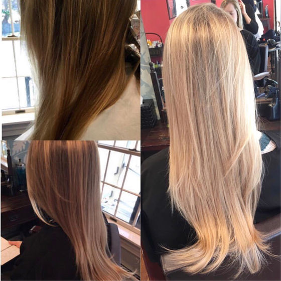 blonde hair color
