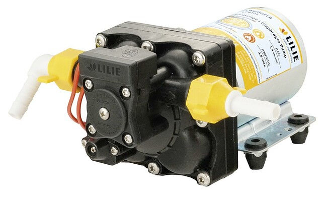 Druckwasserpumpe Soft Trinkwassersystem-WeißGELB