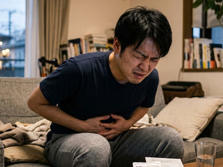 機能性ディスペプシアの男性