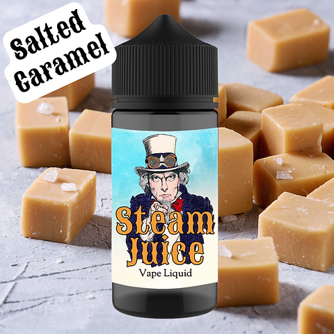 SALTED CARAMEL E-Liquid 100ml | Steam Juice SALTED CARAMEL E-Liquid 100ml | Steam Juice