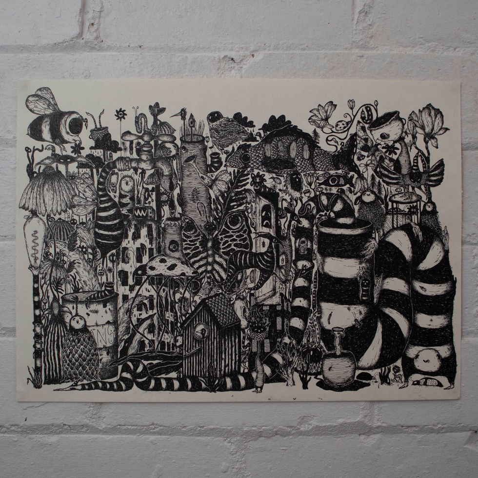 Original Drawing - 'Biz Wiz'