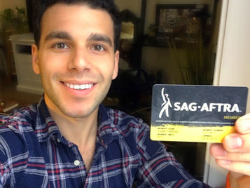 ROBERT HAS OFFICIALLY JOINED SAG-AFTRA!