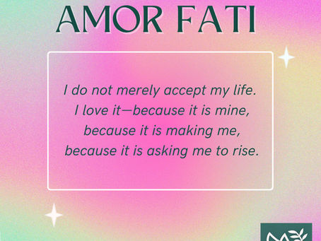 Amor Fati: Leaning in to Divorce
