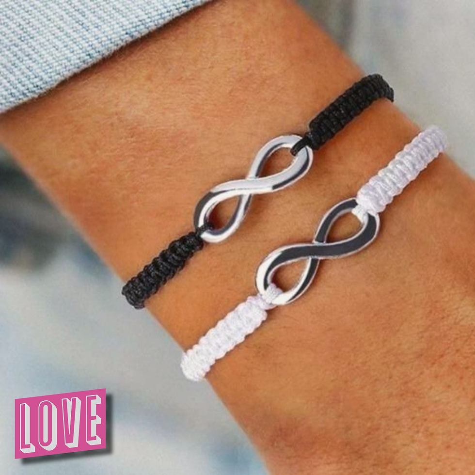 Par pulseras infinito ∞