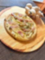 3種きのこのピザ