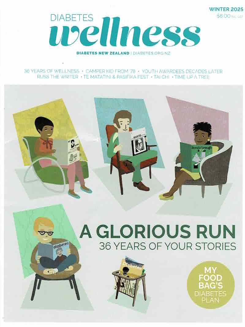 Diabetes Wellness June 2025 Edition Front Cover