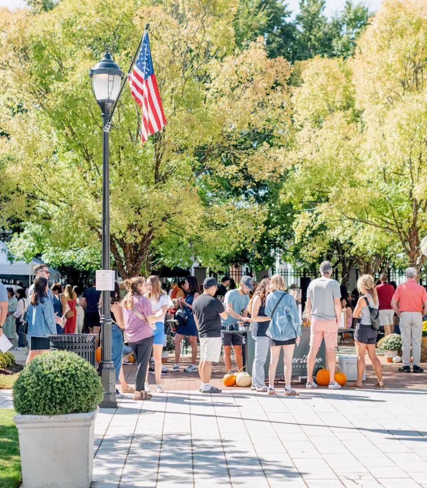 Phillips Place Spring Stroll