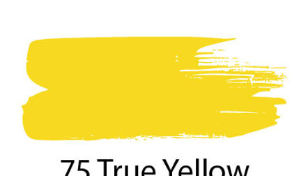 75 True Yellow Acrylic Paint