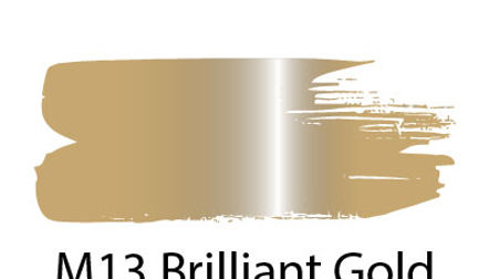 M13 Brilliant Gold Metallic Paint