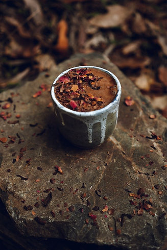 Une tasse de cacao sacré