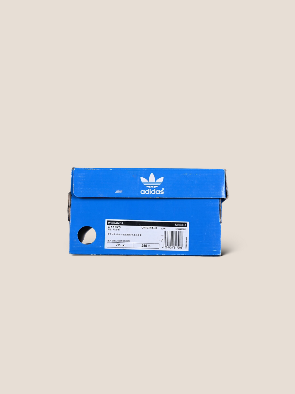 Thumbnail: ADIDAS SAMBA LOW-TOP SNEAKERS BLACK IRIDESCENT