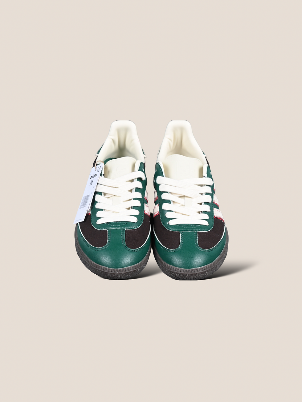 Thumbnail: ADIDAS SAMBA BONNER LOW-TOP SNEAKERS GREEN 