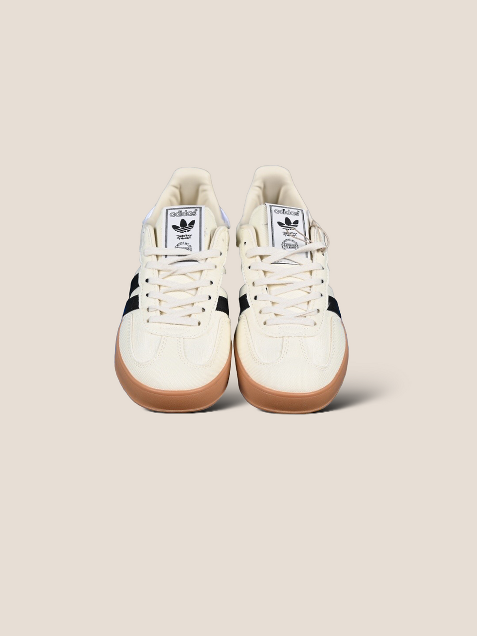 Thumbnail: ADIDAS GAZELLE LOW-TOP SNEAKERS CREAM/BLACK