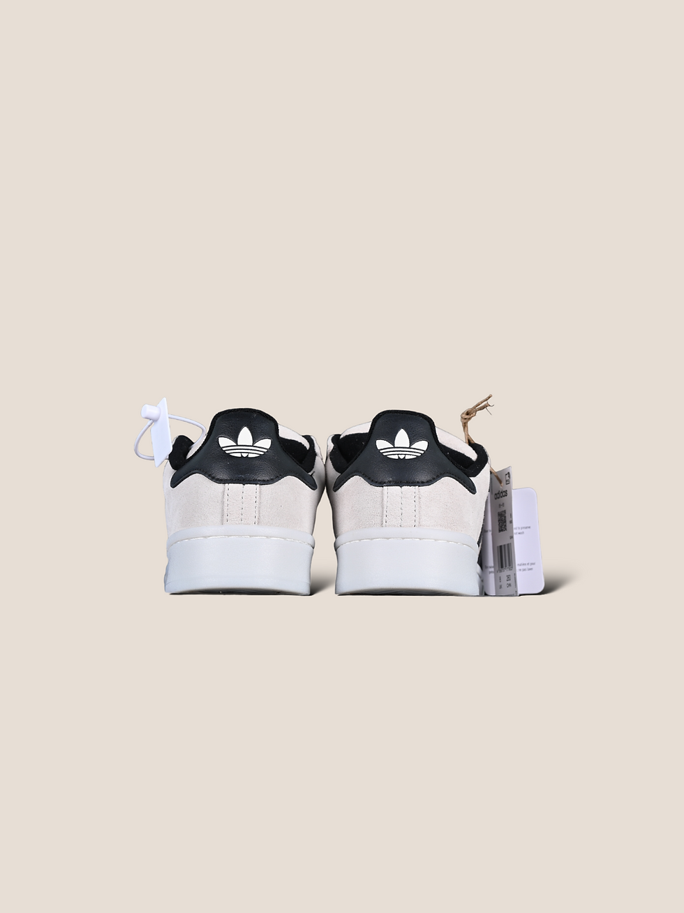Thumbnail: ADIDAS CAMPUS LOW-TOP SNEAKERS CREAM/BLACK