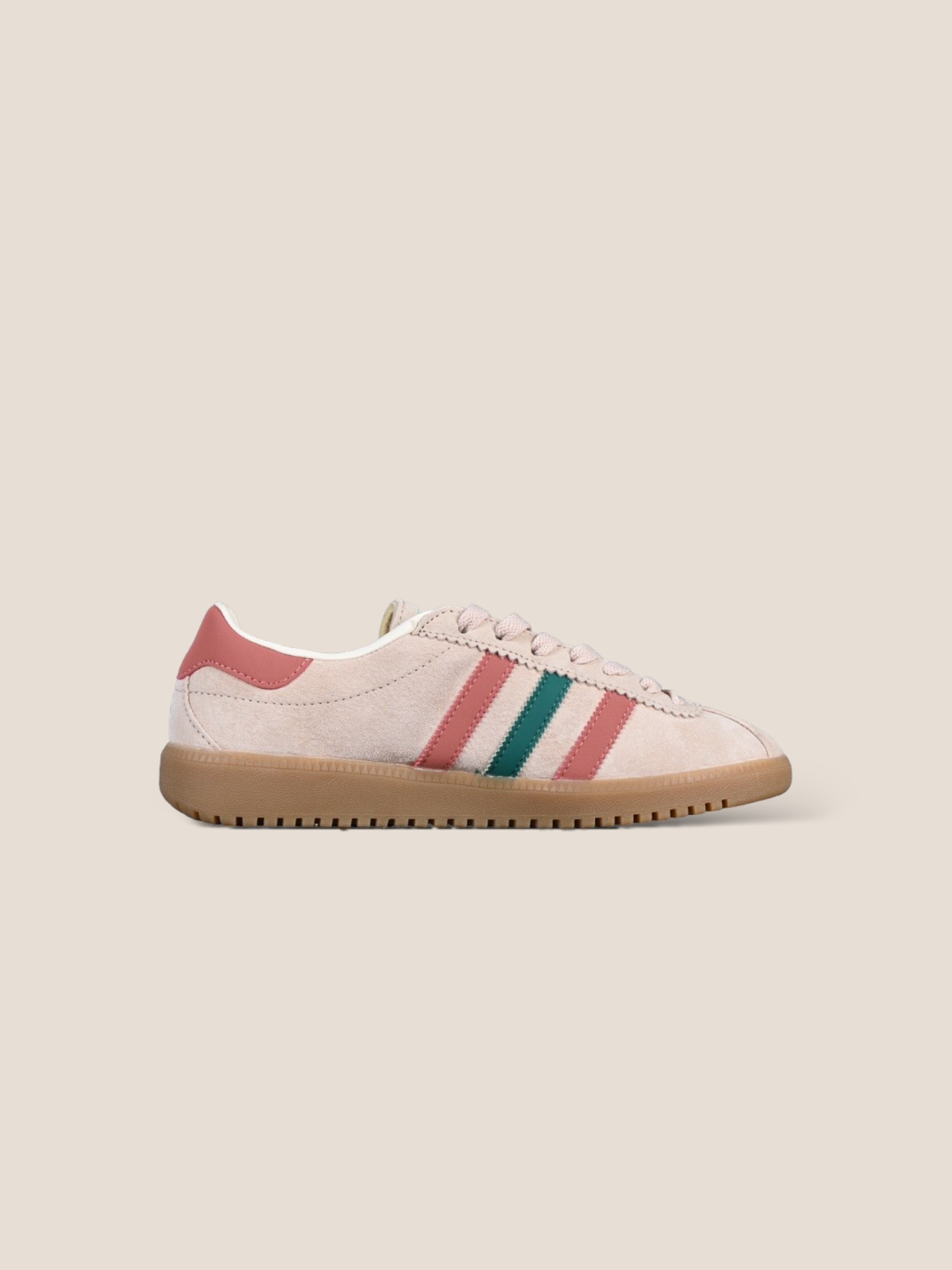 ADIDAS BERMUDA  LOW-TOP SNEAKERS LIGHT PINK