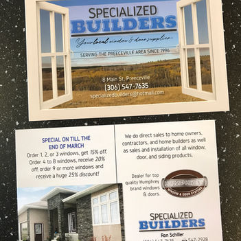 Specialized Builders Mailers