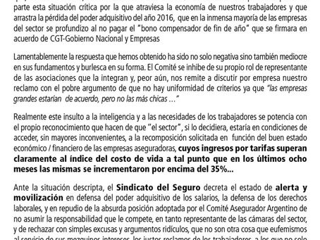 SINDICATO: Solicitada Abril 2017