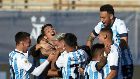 Racing venció a Boca por penales y clasificó a la final de la Copa Liga Profesional.