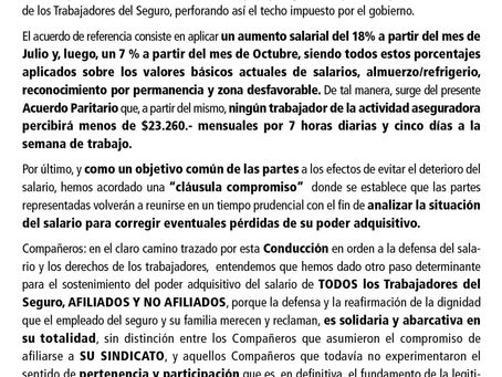 SINDICATO: Solicitada 28/06/2017