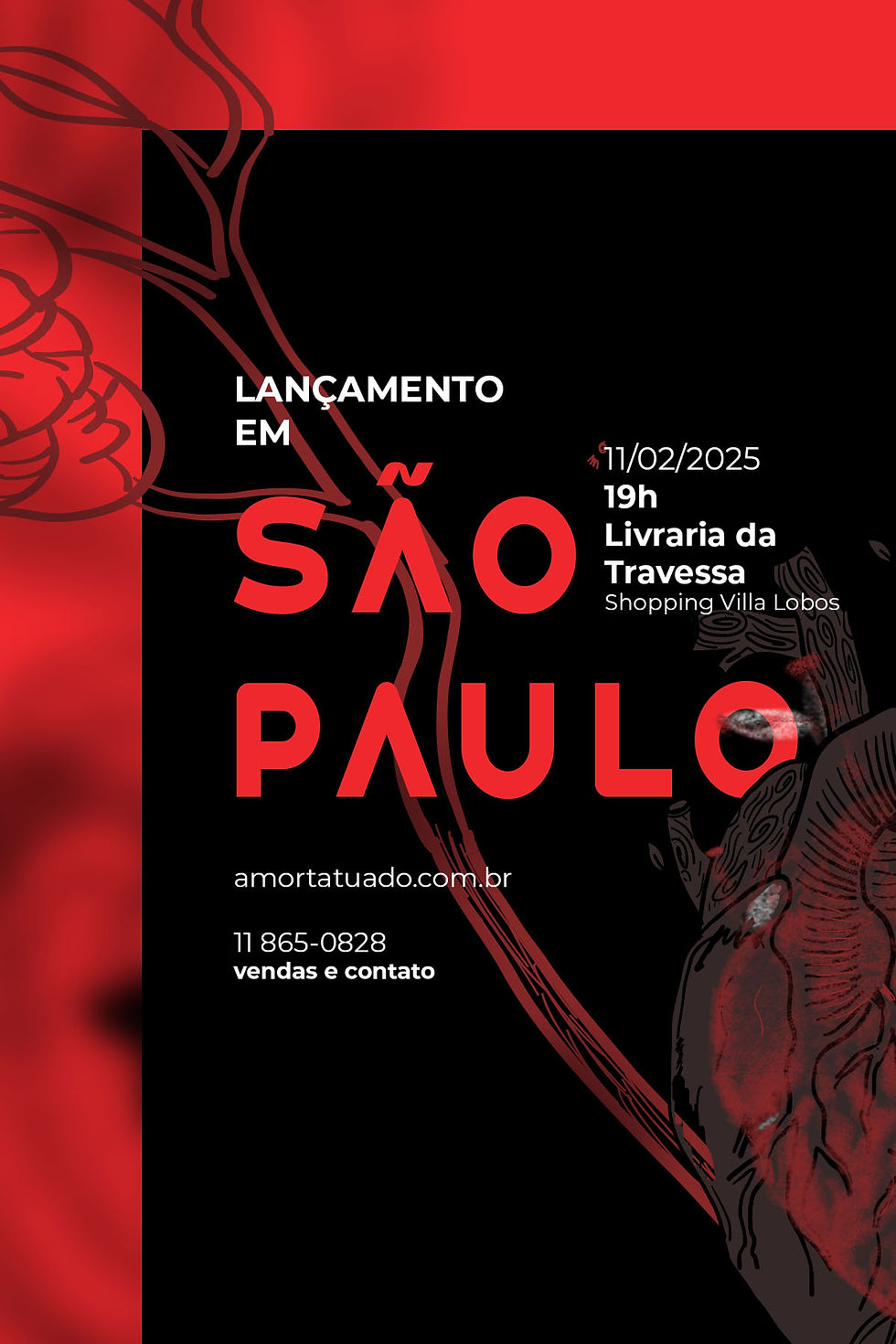Lançamento SP | Livraria da Travessa - Shopping Villa Lobos