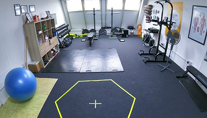 Private personal training studio