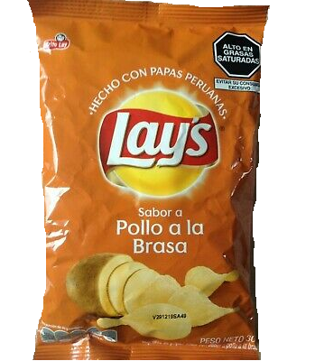 Lays pollo a la brasa x 34gr