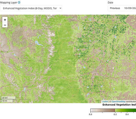 Farmbrite climate satellite map
