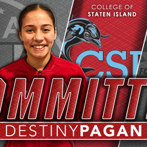 DESTINY PAGAN, CLASS OF 2020, COMMITS TO THE COLLEGE OF STATEN ISLAND!