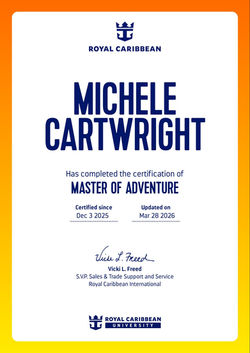 Royal Caribbean Master Updated 2026 Michele