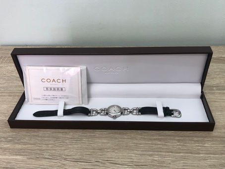 COACHのレディース腕時計を南陽市のお客様から買取致しました。