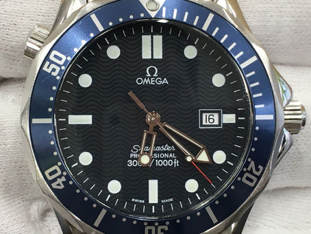 オメガ・シーマスター・プロフェッショナル・300Mの腕時計を南陽市のお客様から買取致しました。