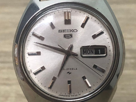 SEIKO5の腕時計を高畠町のお客様から買取致しました。