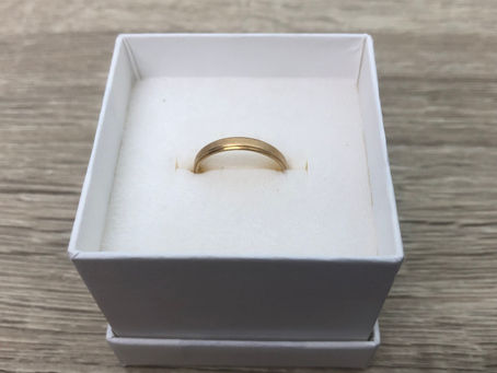 K18・リングを米沢市のお客様から買取致しました。