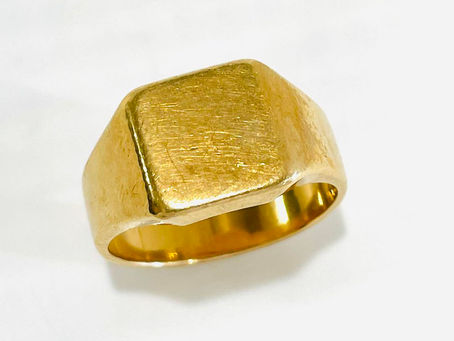 K18・印台・リングを南陽市のお客様から買取致しました。