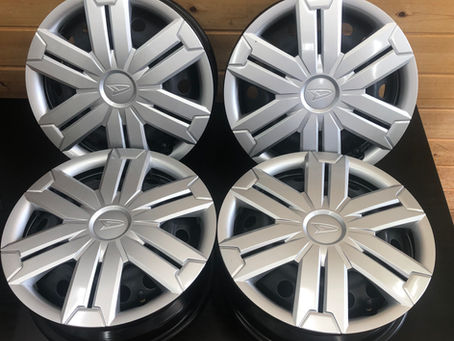 ダイハツ・新車外し・鉄ホイールを南陽市のお客様から買取致しました。