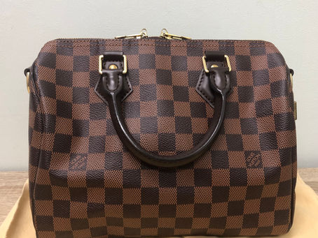 ヴィトン・ダミエ・バンドリエール・スピーディ25を高畠町のお客様から買取致しました。