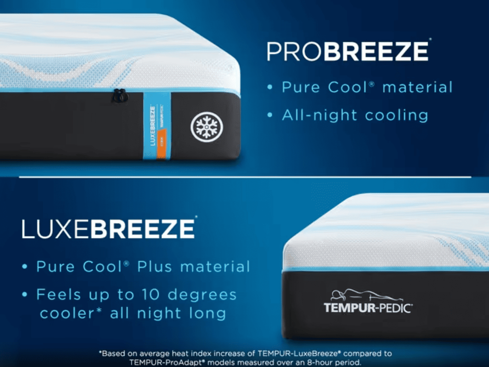 TEMPURPEDIC PROBREEZE CAROUSEL